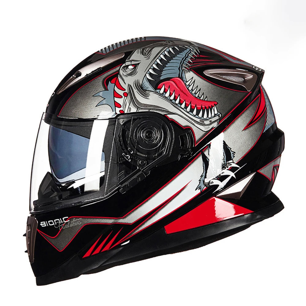 Full Face Motorbike Riding Helmet