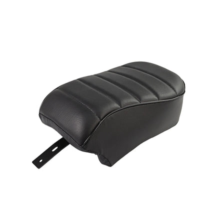 Motorcycle Black Passenger Seat 