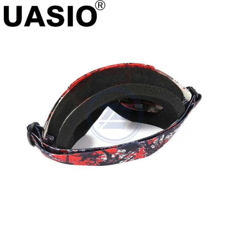 Motorcycle HD Goggles with Mouth Filter 