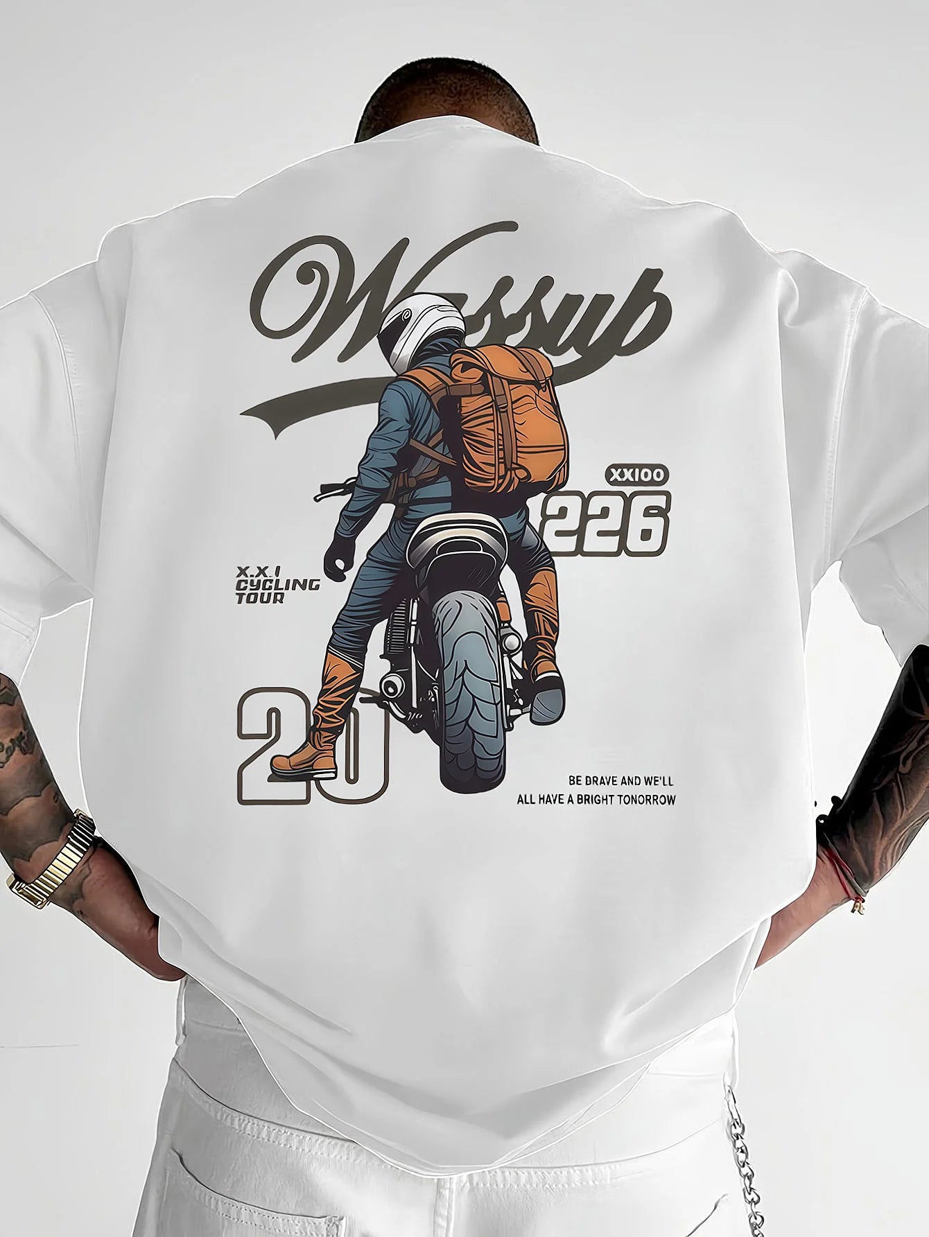 Motorcycle Graphic Tee 