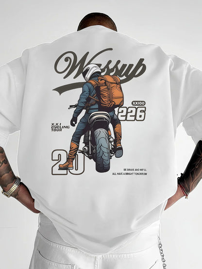Motorcycle Graphic Tee 