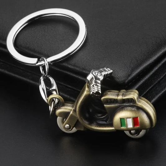 Vintage Motorcycle Key Chains 