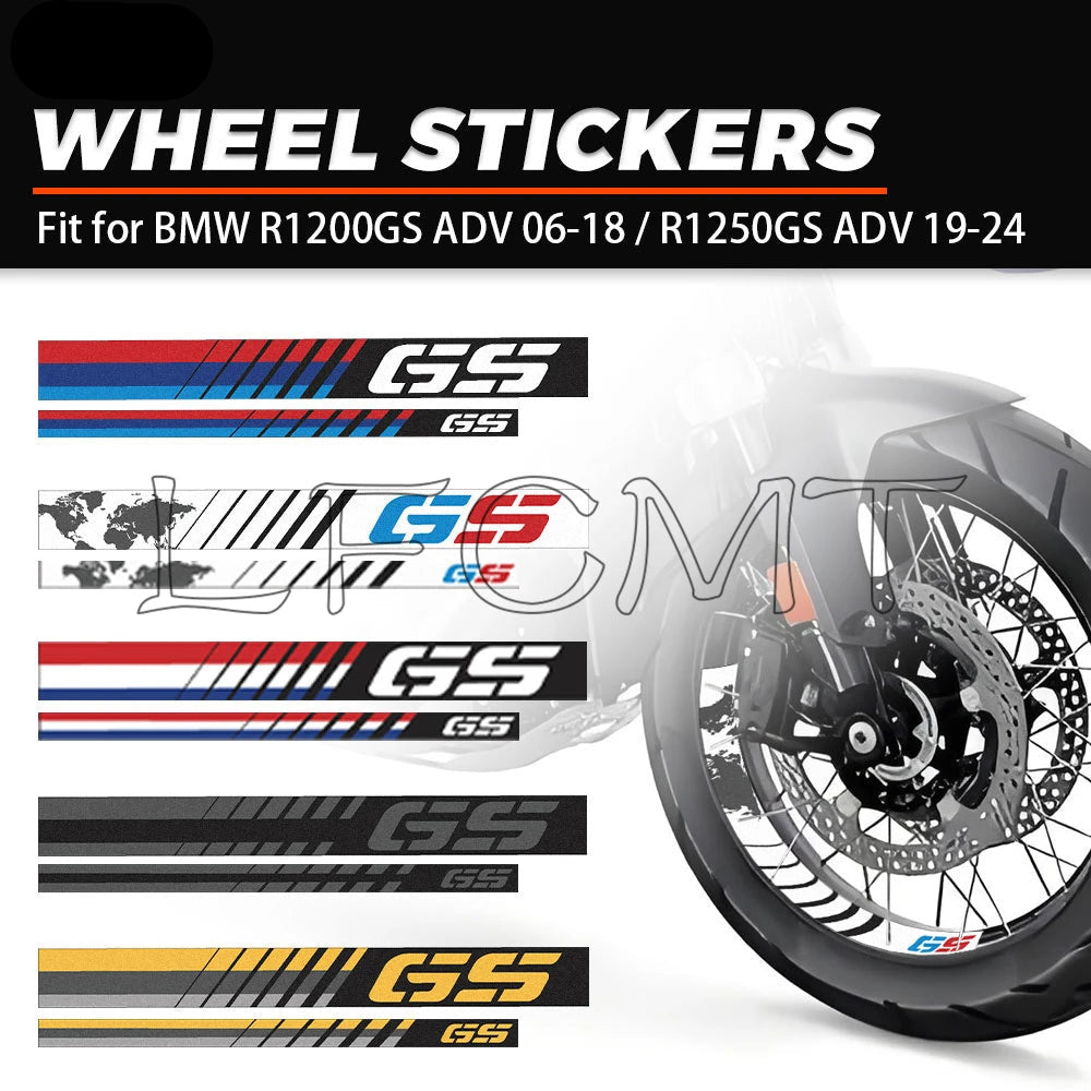 Performance Wheel Rim Decals
