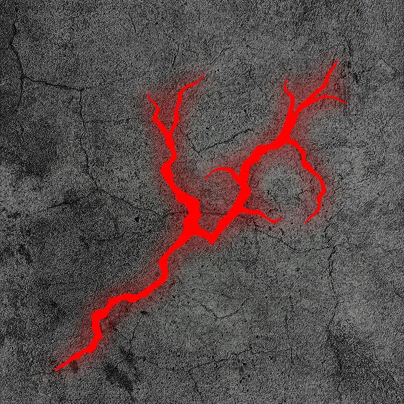 Lightning Bolt Reflective Stickers