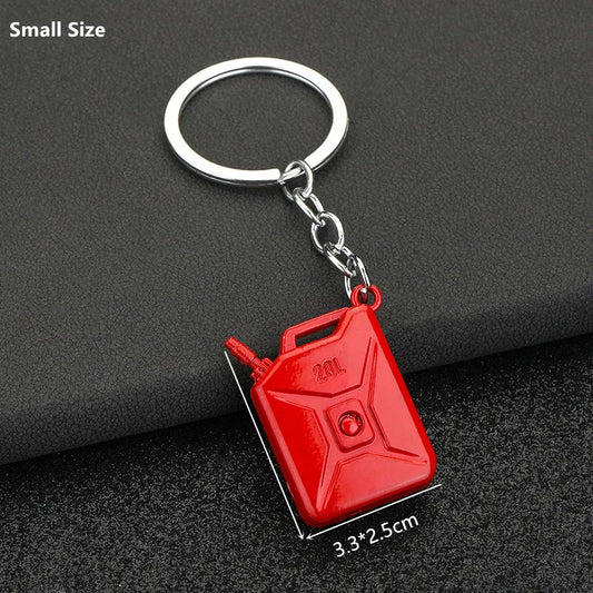Gasoline Barrel Keychain 