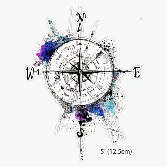 Compass Sticker 