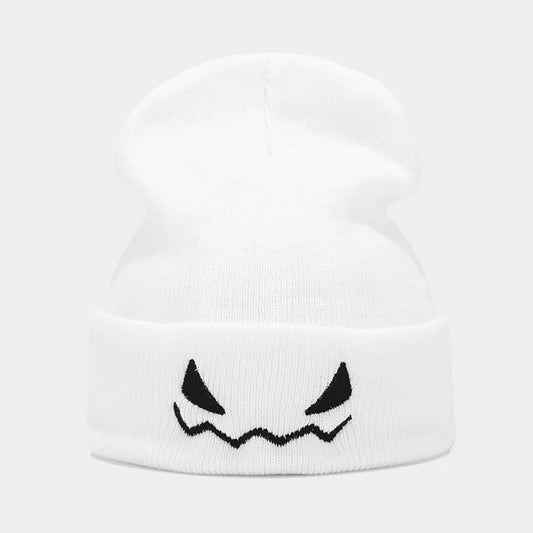 Fun Embroidery Knitted Beanie