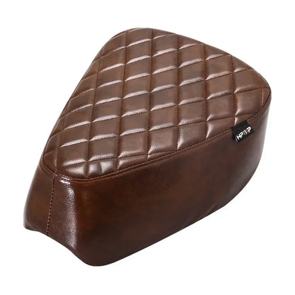 Motorcycle Front & Rear PU Leather Pillow Seat 