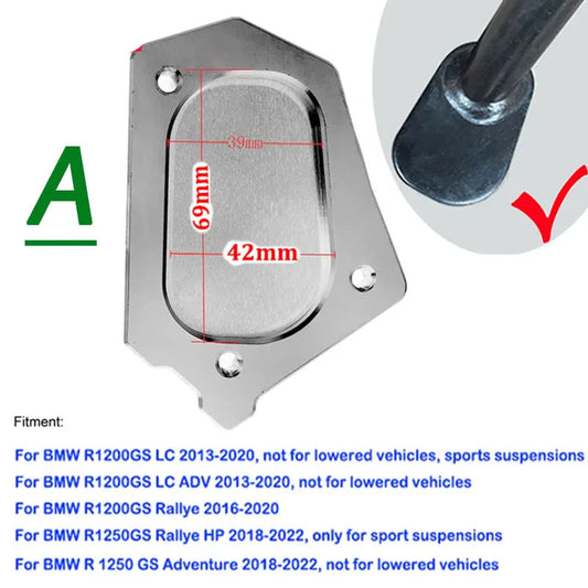 R1250GS Kickstand Pad