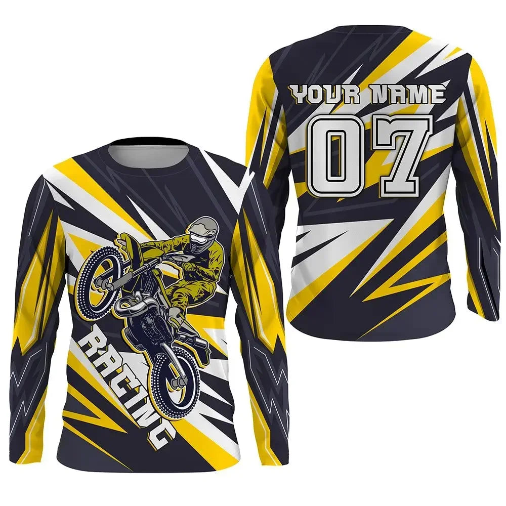 Riding Race Motorcycle Long Shirt