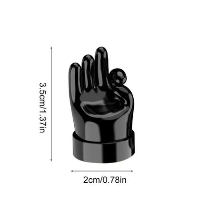 Tire Valve Caps Hand Model 