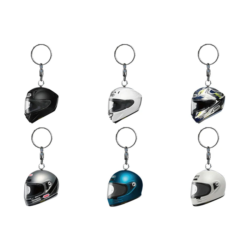 Miniature Helmet Keychain