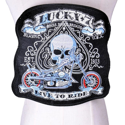 Punk Embroidered Iron On Patches 