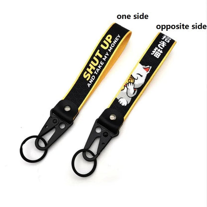 Motorcyclist Keychains 