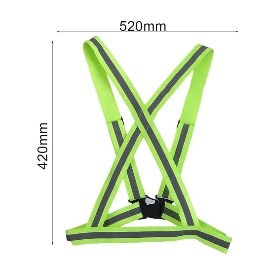 Highlight Reflective Motorcycle Safety Vest 