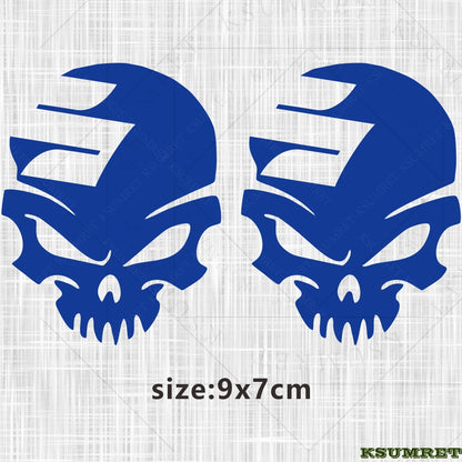 Skull Racing Decal Set