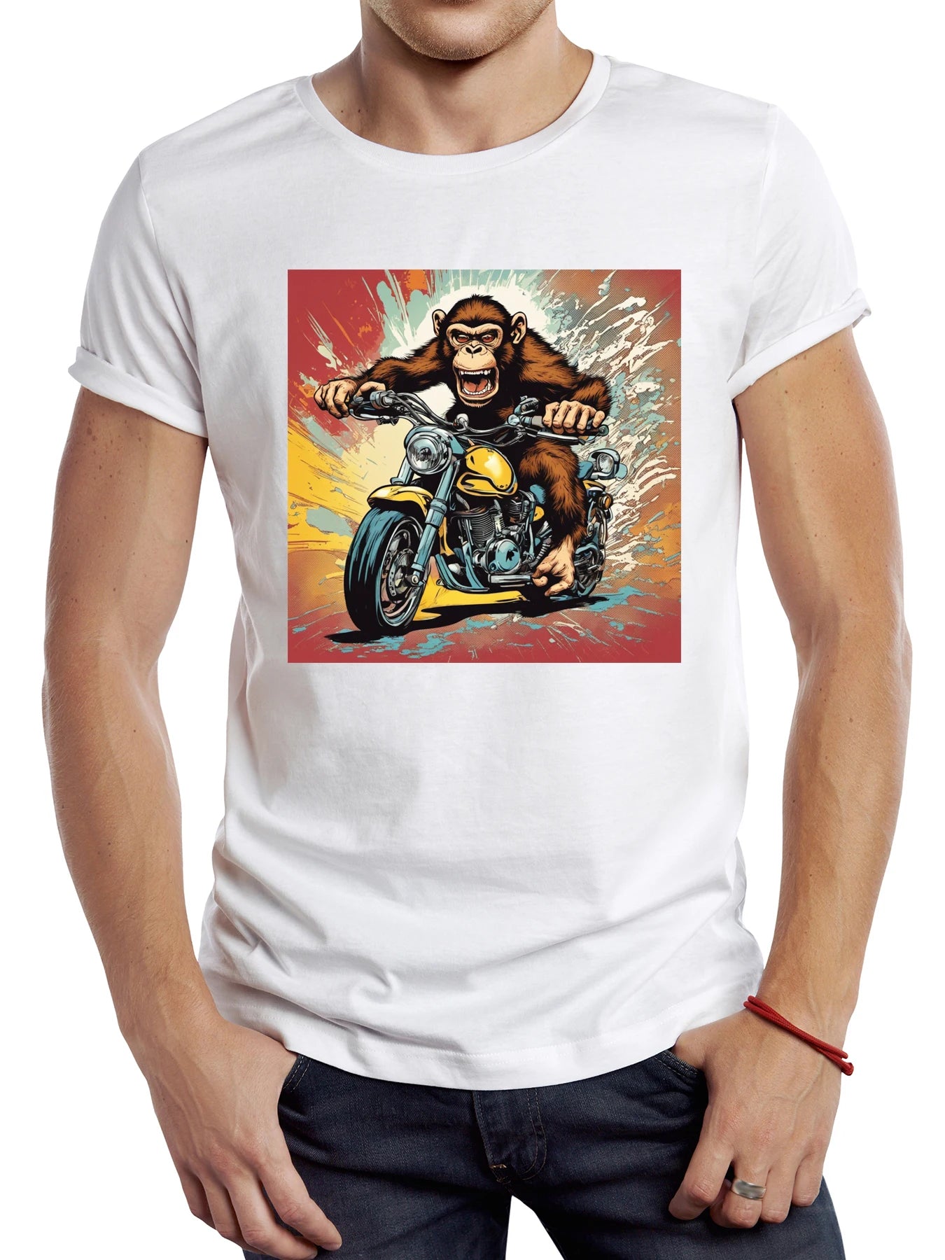Vintage Monkey Men T-Shirt 