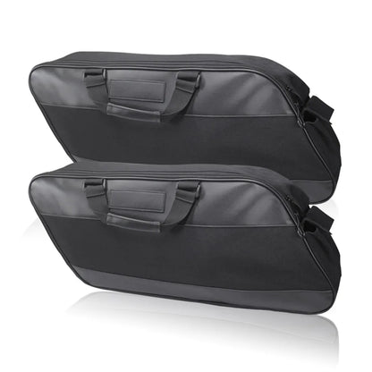 Bagagli per borsa da sella per moto nera 