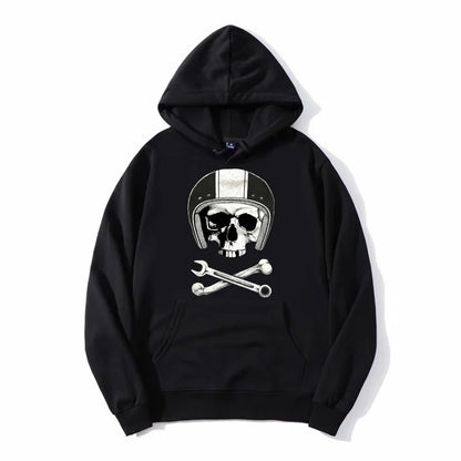 Skull & Helmet Hoodie 