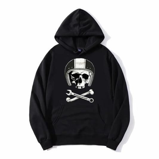 Skull & Helmet Hoodie 