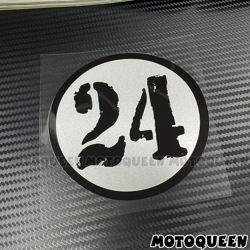 Cafe Racer Number Decals