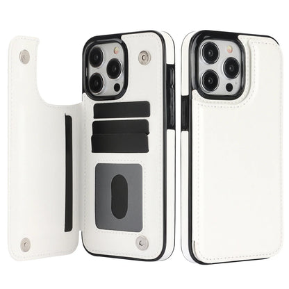 Leather Wallet iPhone Case 