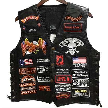 Live to Ride Leather Vest
