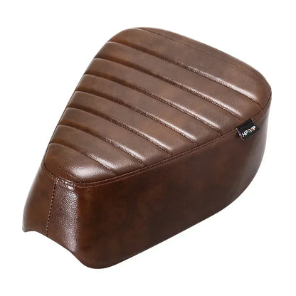 Motorcycle Front & Rear PU Leather Pillow Seat 