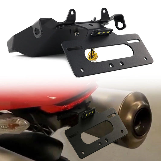 Motorcycle License Plate Holder Bracket 