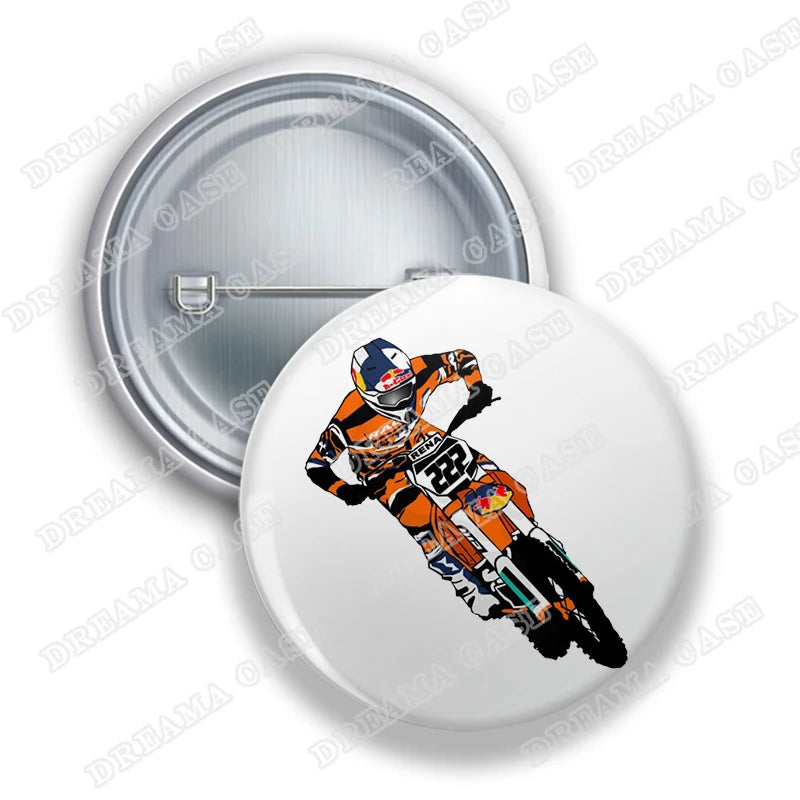 Motocross Dirt Bike Pin