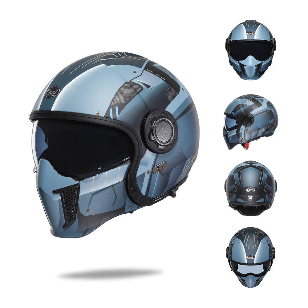 Modular Motorcycle Helmet Full Face 