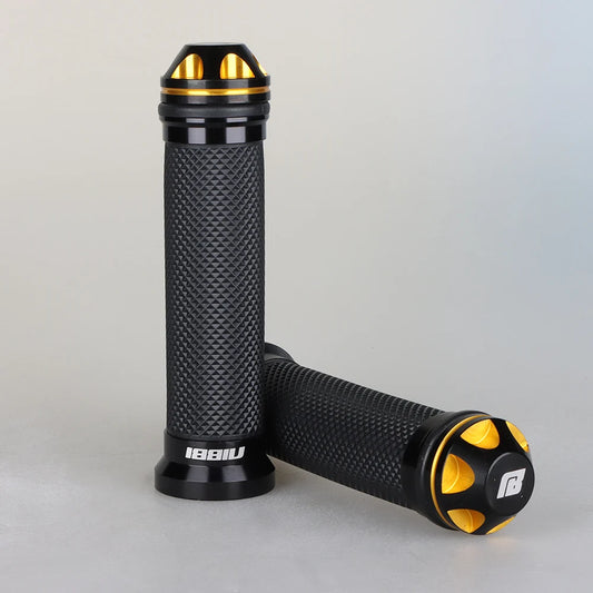 CNC Rubber Gel Handle Grips for Motorcycle 