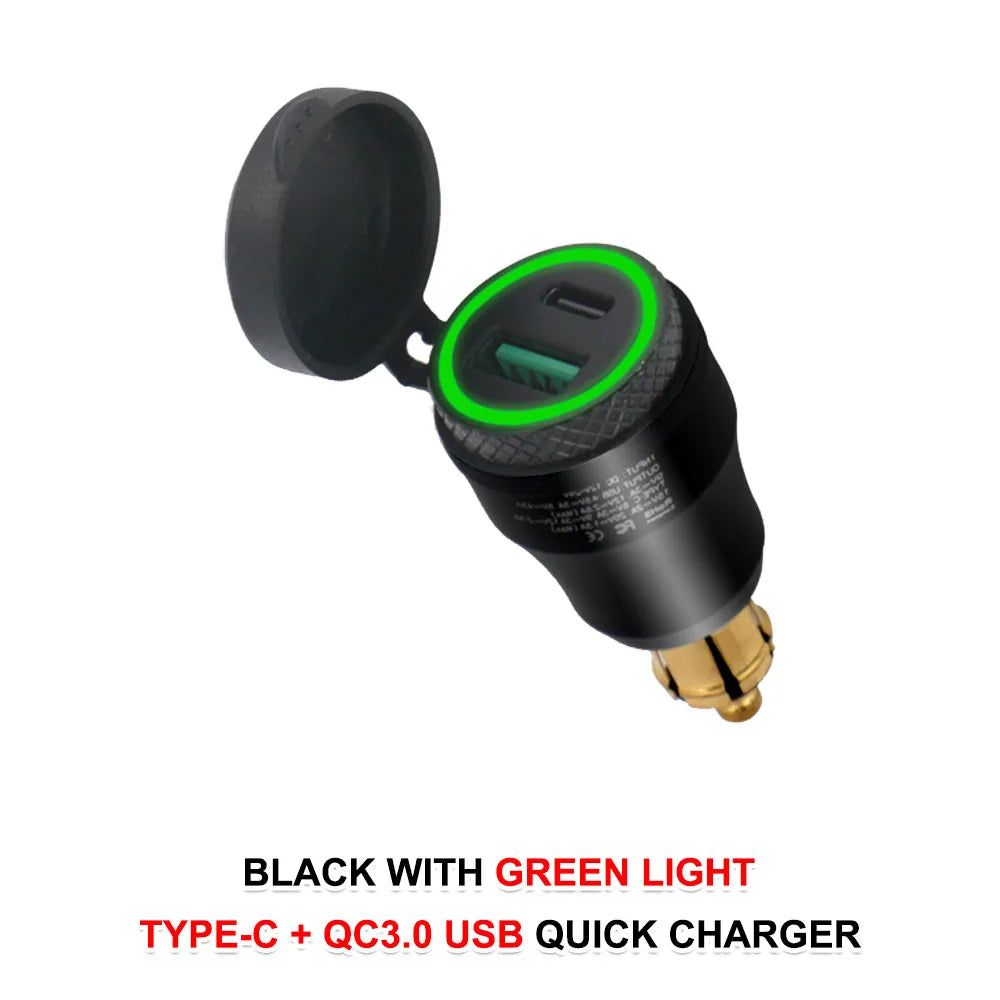 Motorcycle USB Charger rapide 
