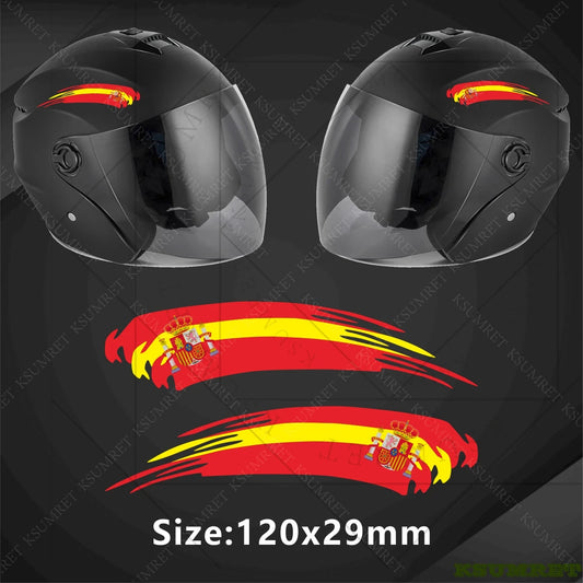 Decal d'autocollants pour le drapeau pour motocyclistes 