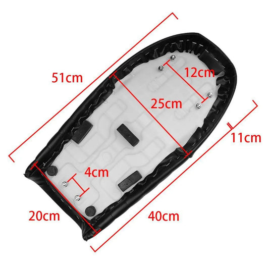 Durable Motorcycle Flat Seat