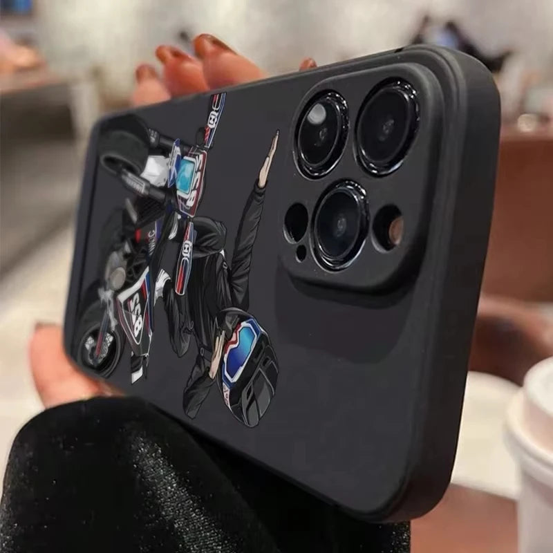 Motorbike Matte iPhone Case 
