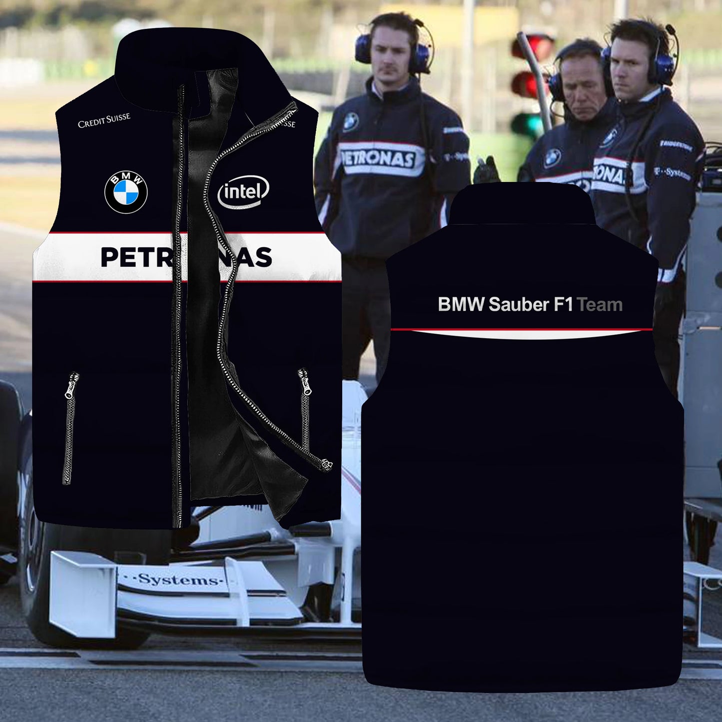 Motorcyclist Printed Vest for Men