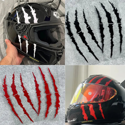 3D Claw Scratch Decal Stickers 