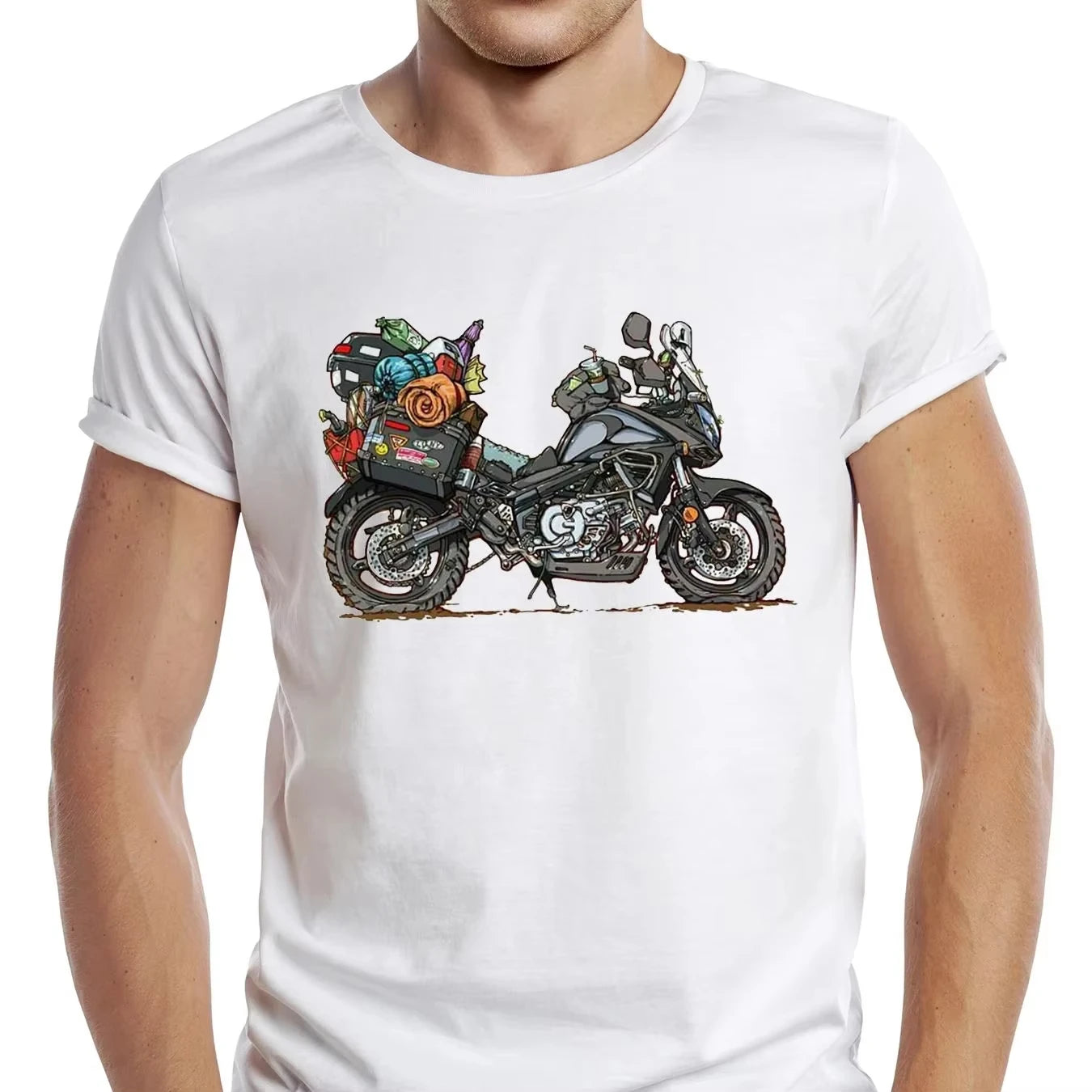 Graphic Retro Moto Shirt