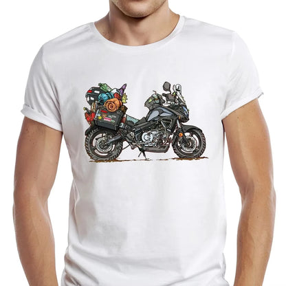 Graphic Retro Moto Shirt