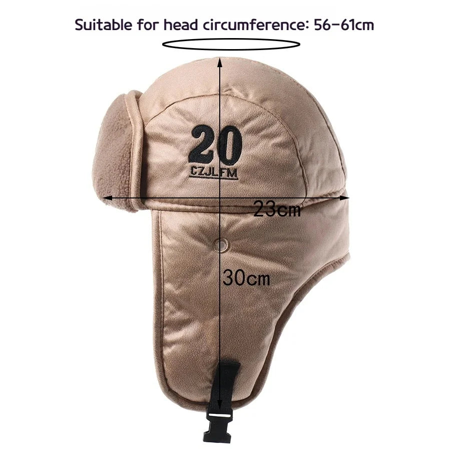 Bomber Hat with Goggles 