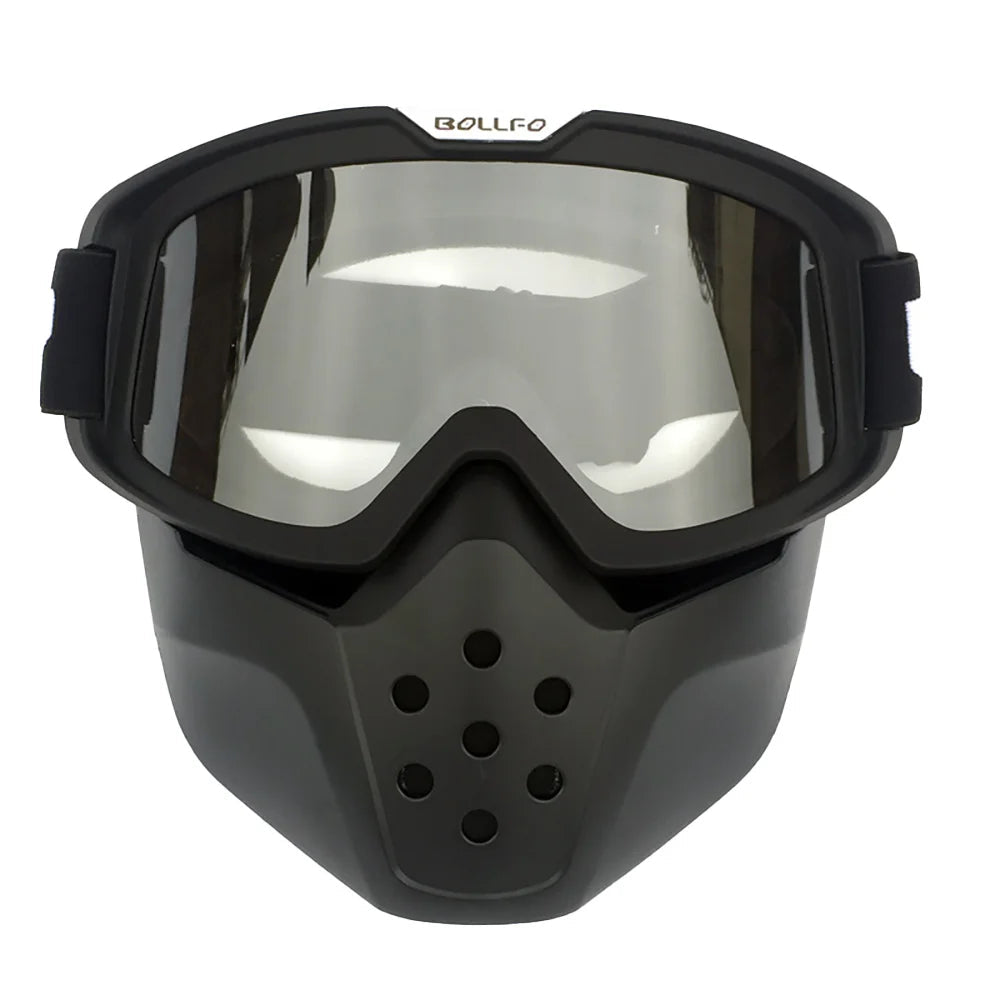 Goggles Motocross for Helmet Glasses 