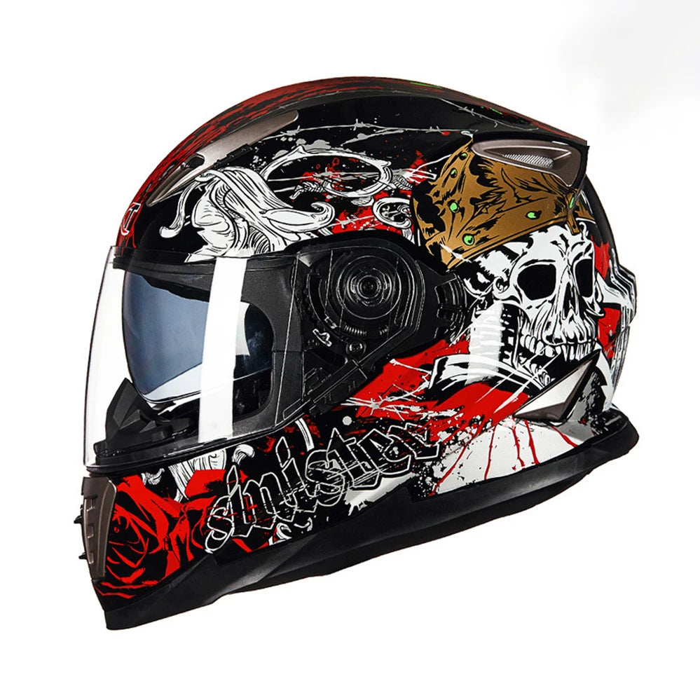 Full Face Motorbike Riding Helmet