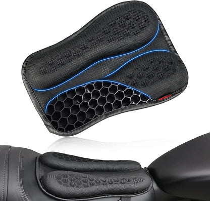 Motorcycle Gel Seat Cushion 3D Honeycomb