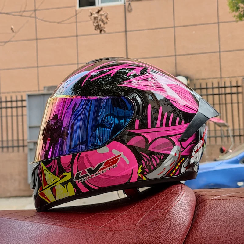Double Visor Motorcycle Helmet 
