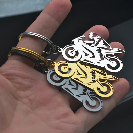 Mini Motorcycle Keyring