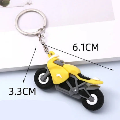Motorcycle Pendant Keyring 