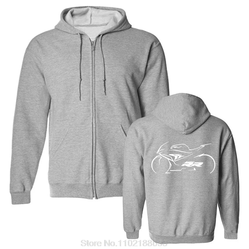 Motorcycle Zipper Hoodie 