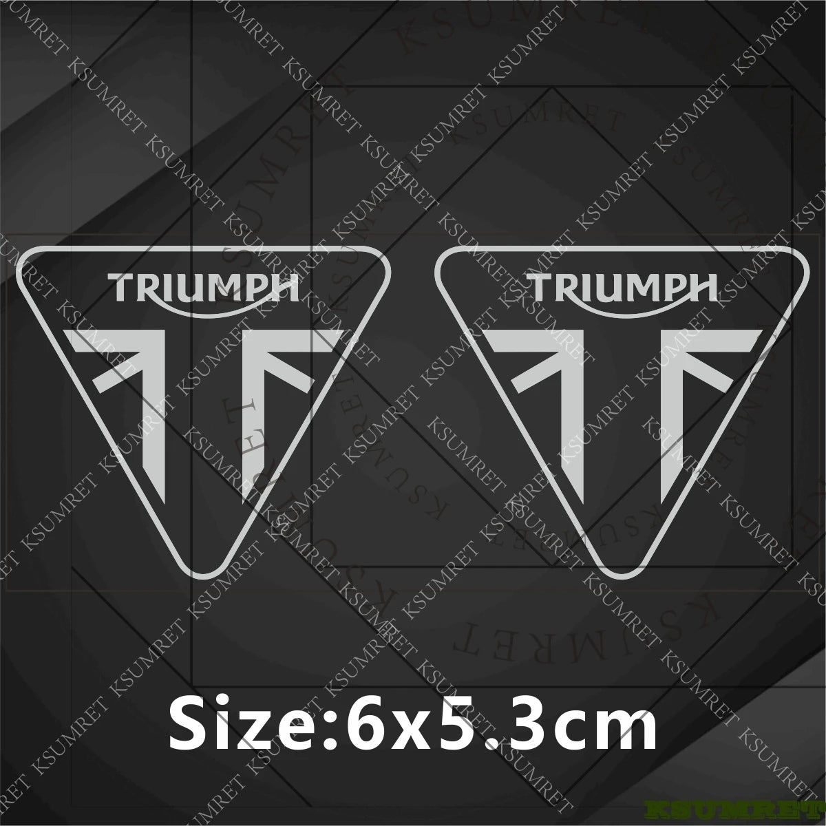 สติ๊กเกอร์โลโก้ Triumph 