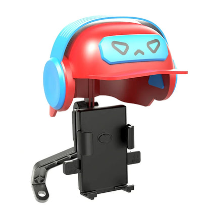 Cute Helmet Mobile Phone Holder